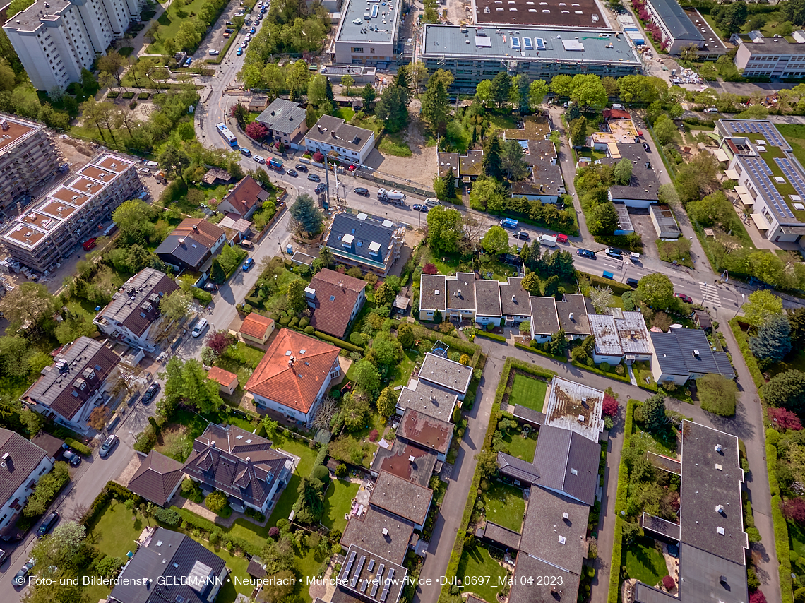 04.05.2023 - Luftbilder vom Haus für Kinder in Neuperlach